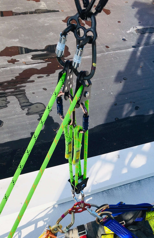 Anderson Rescue Solutions Magnapulley with green rope