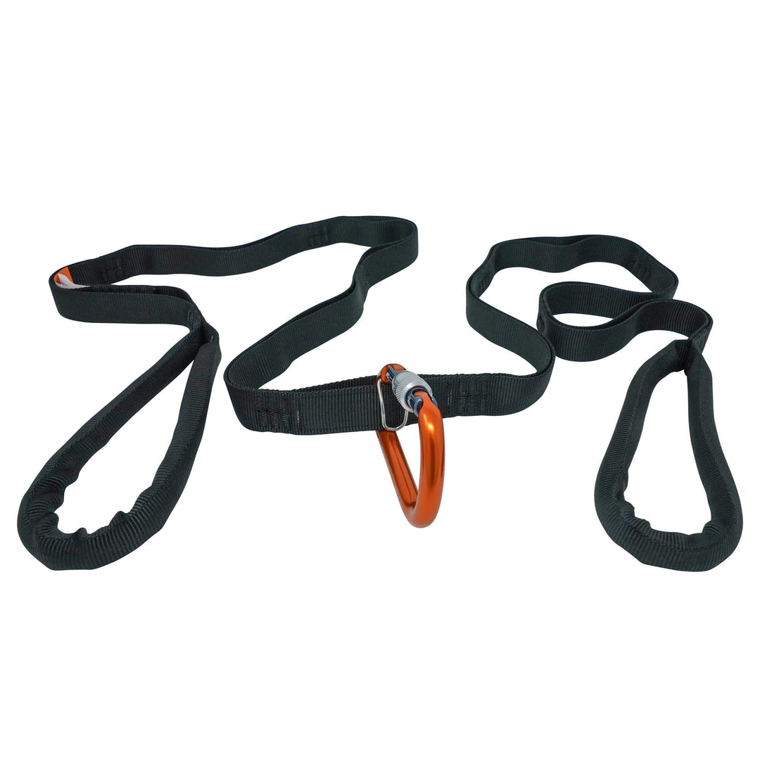 Black Anderson Rescue Solutions Multi-Loop Rescue Strap