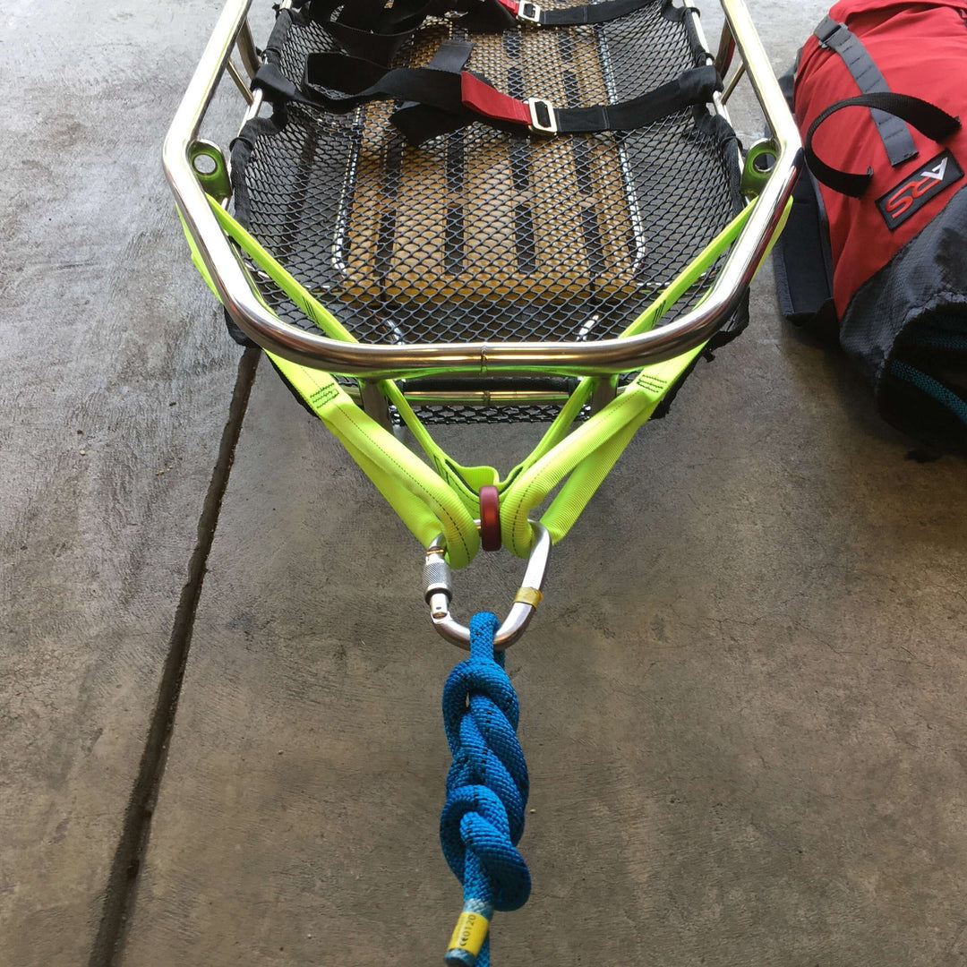 Multi-Loop Rescue Strap equipped to rescue sled