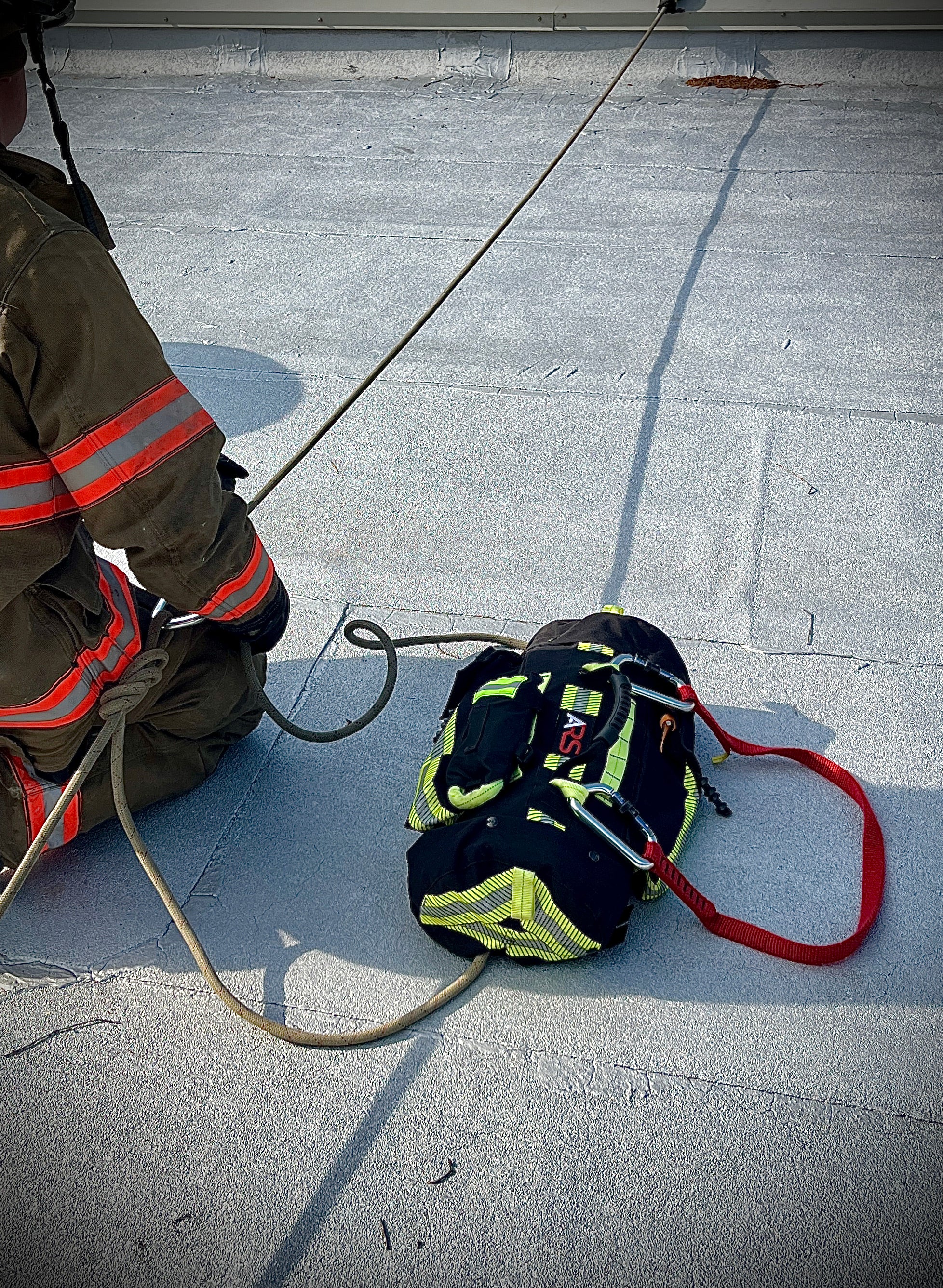 緊急セールFREDPERRYCOMMEdesGARÇONSSHIRTバック Fireground Special Operations Rope Bag - Anderson Rescue Solutions