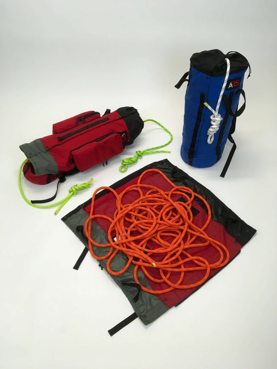 Red Anderson Rescue Solutions Breakout Rope Bag unfolded
