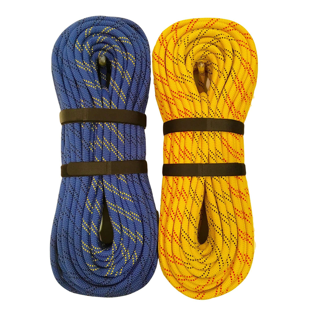 blue and yellow sterling rope