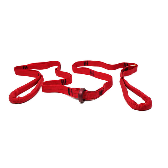 Red Anderson Rescue Solutions Multi-Loop Rescue Strap with rigging ring